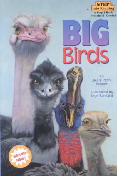 Big Birds  (Step into Reading, Step 1, paper) cover