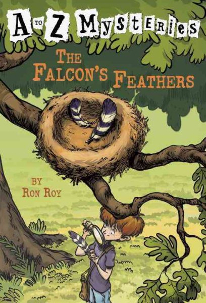 The Falcon's Feathers (A to Z Mysteries) cover