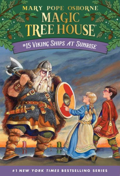 Viking Ships At Sunrise (Magic Tree House, No. 15) cover