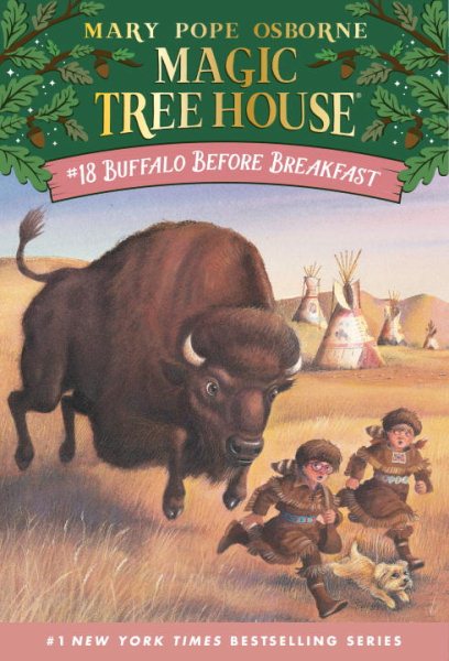 Buffalo Before Breakfast (Magic Tree House #18) cover