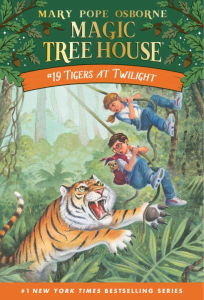 Tigers at Twilight (Magic Tree House, No. 19) cover