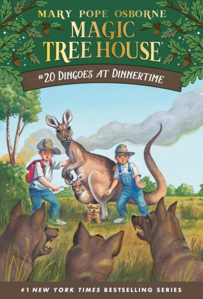 Dingoes at Dinnertime (Magic Tree House, No. 20) cover