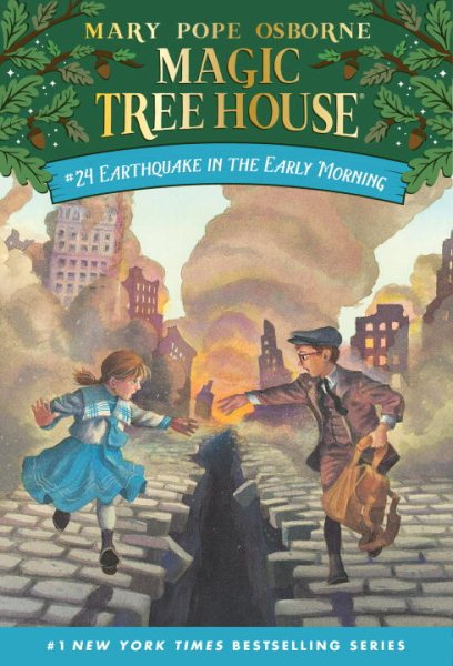 Earthquake in the Early Morning (Magic Tree House #24) (Magic Tree House (R)) cover
