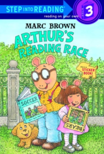 Arthur's Reading Race (Step-Into-Reading, Step 3) cover