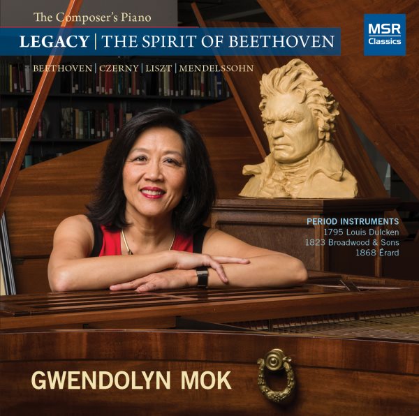 The Composer's Piano: Legacy - The Spirit of Beethoven (Works by Beethoven, Czerny, Liszt and Mendelssohn performed on Period Instruments) cover