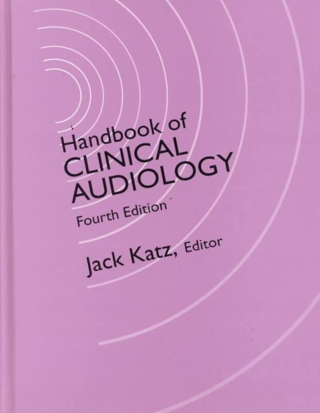 Handbook of Clinical Audiology cover
