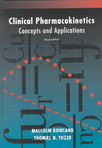 Clinical Pharmacokinetics: Concepts and Applications cover