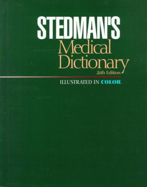 Stedman's Medical Dictionary: Illustrated in Color cover