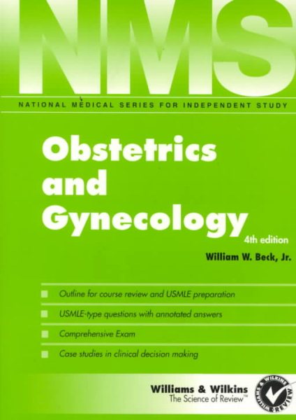 Obstetrics and Gynecology (National Medical Series for Independent Study) cover