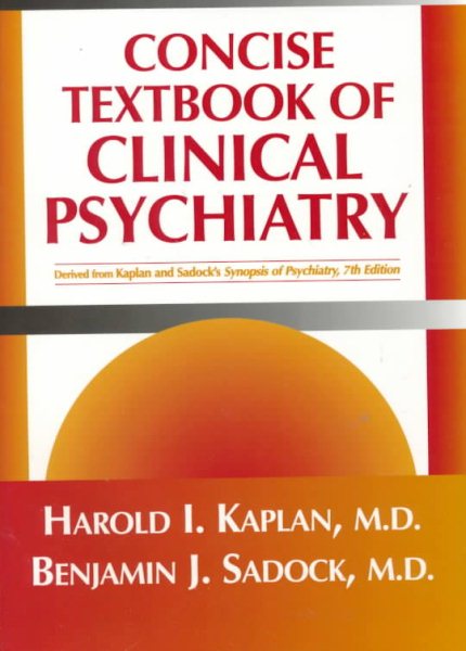 Concise Textbook of Clinical Psychiatry cover