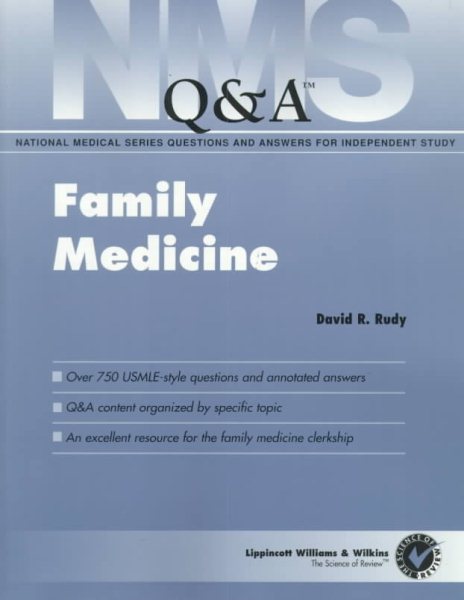 Family Medicine (The National Medical Series for Independent Study) cover