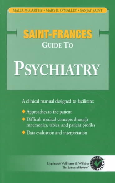 Saint-Frances Guide to Psychiatry (Revised) cover