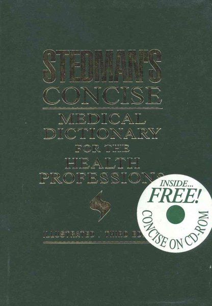 Stedman's Medical Dictionary For Health Professions, Third Edition