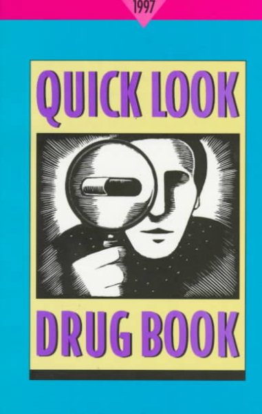 Quick Look Drug Book, 1997 cover
