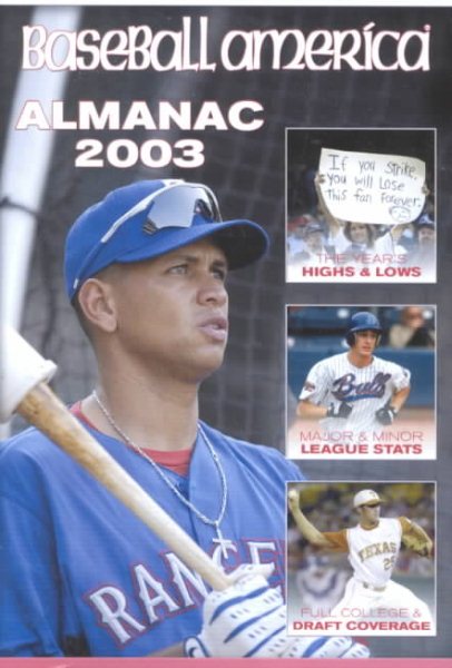 Baseball America's 2003 Almanac cover