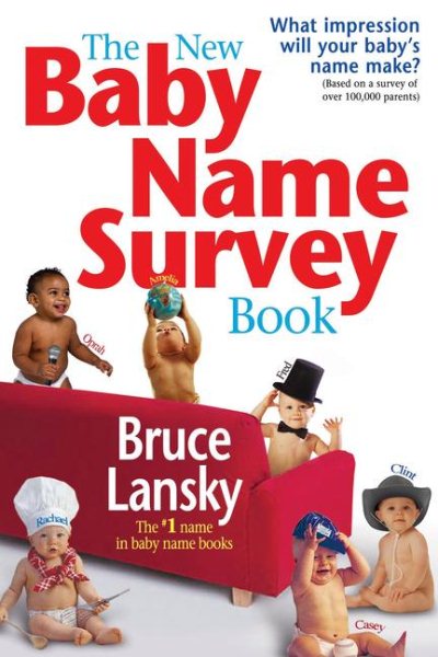 The New Baby Name Survey Book: How to pick a name that makes a favorable impression for your child cover