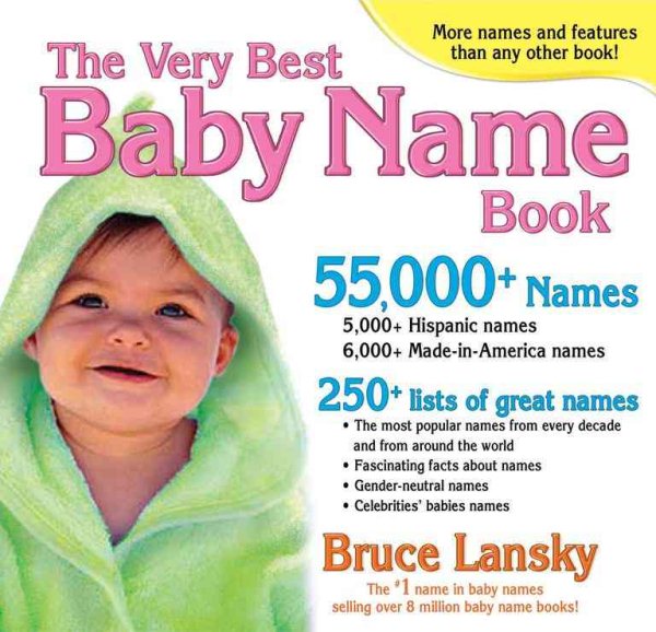 Very Best Baby Name Book cover