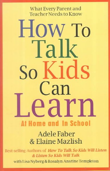 How to Talk So Kids Can Learn cover