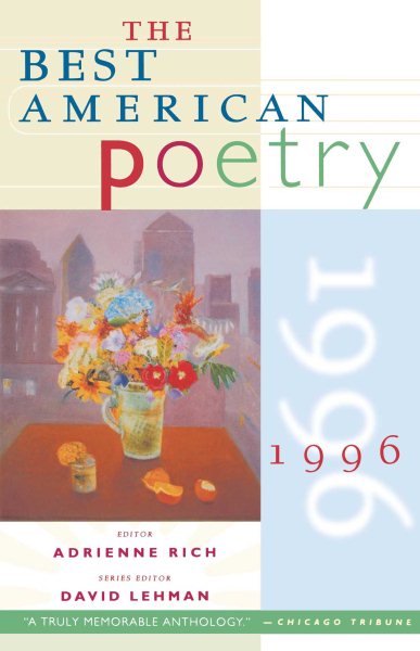 The Best American Poetry 1996 cover