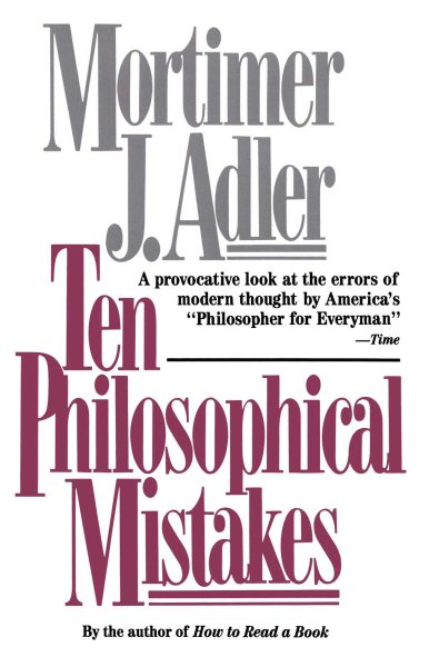 Ten Philosophical Mistakes cover