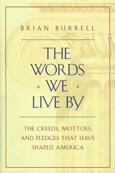 The WORDS WE LIVE BY cover
