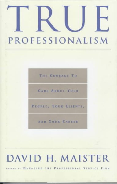 True Professionalism cover