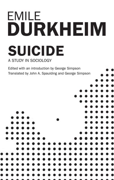 Suicide: A Study In Sociology cover
