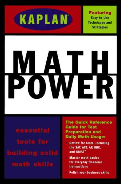 Kaplan Math Power (Power Series) cover