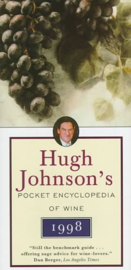 Hugh Johnson's Pocket Encyclopedia of Wine, 1998 cover