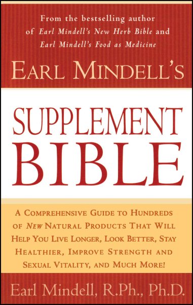 Earl Mindell's Supplement Bible cover