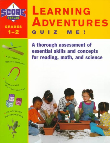 Kaplan Learning Adventures Quiz Me Grades 1-2 cover