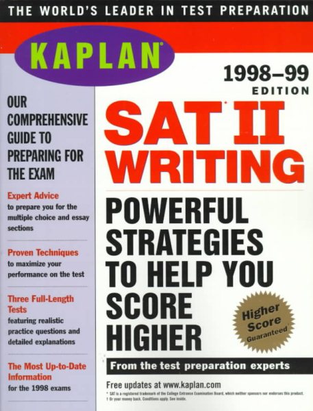KAPLAN SAT II WRITING 1998 99 (Serial)