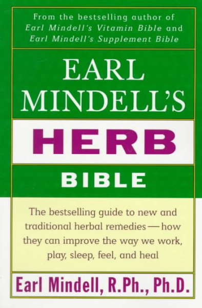 Earl Mindells Herb Bible cover