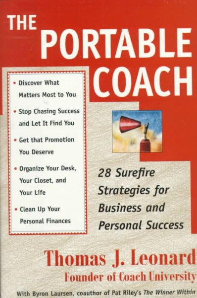 The Portable Coach: 28 Sure Fire Strategies For Business And Personal Success cover
