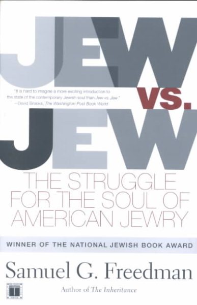 Jew vs. Jew: The Struggle for the Soul of American Jewry cover