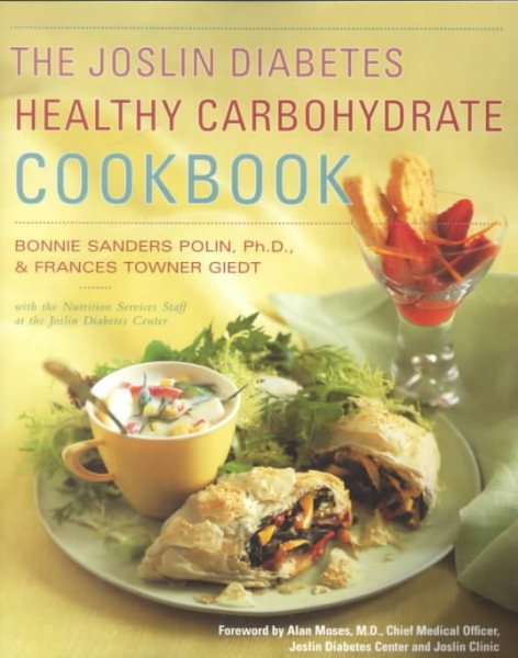 The Joslin Diabetes Healthy Carbohydrate Cookbook cover