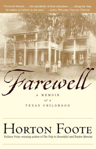 Farewell: A Memoir of a Texas Childhood cover