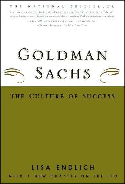 Goldman Sachs : The Culture of Success cover