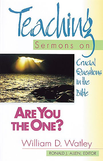 Are You the One?: Teaching Sermons on Crucial Questions in the Bible (Teaching Sermons Series) (Teaching Sermon Series) cover
