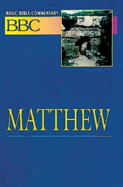 Basic Bible Commentary Matthew cover