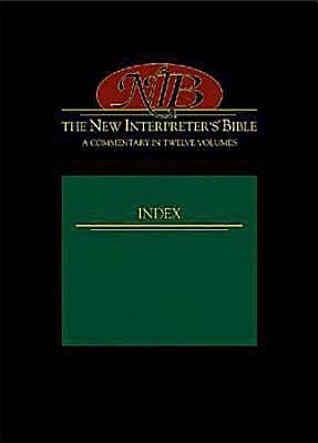 The New Interpreter's Bible Index cover