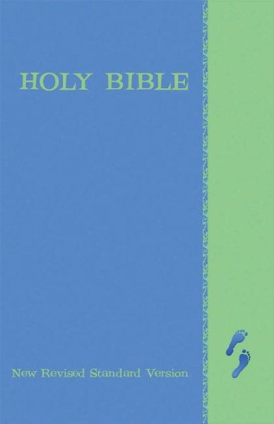 New Revised Standard Version Children's Bible-  NRSV Blue/Green Cover cover