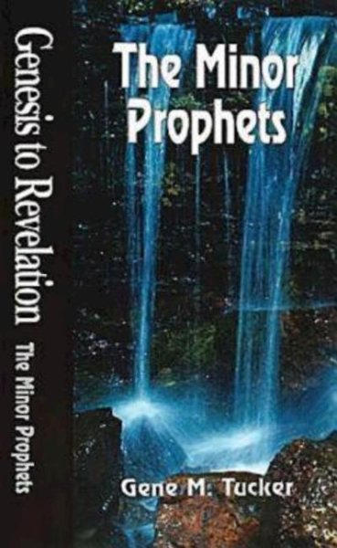 Genesis to Revelation: The Minor Prophets Student Book cover