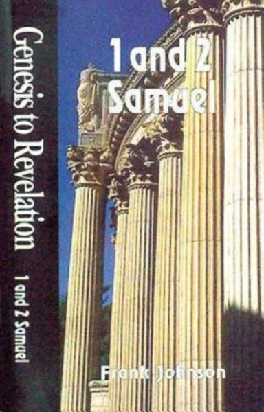 Genesis to Revelation: 1 and 2 Samuel Student Book cover