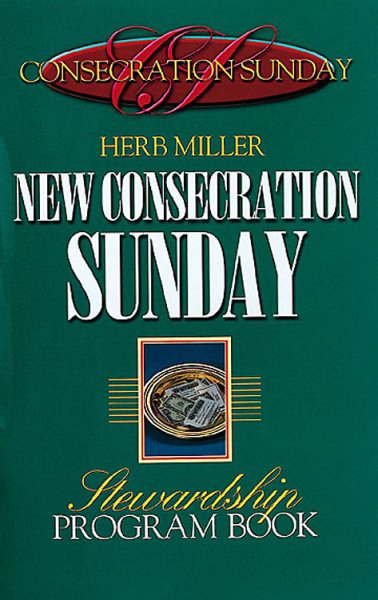 New Consecration Sunday Stewardship Program Book cover