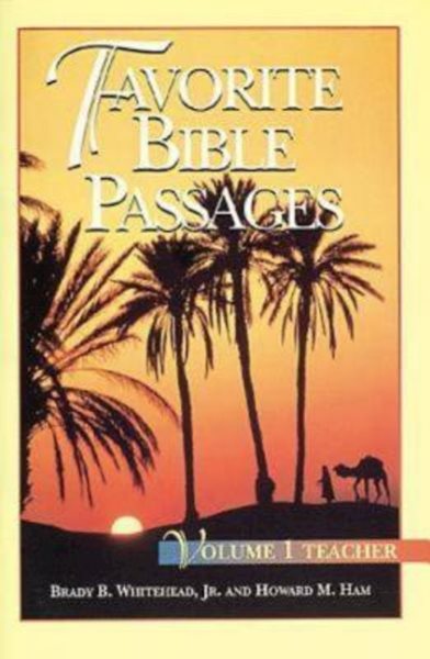 Favorite Bible Passages Volume 1 Leader cover