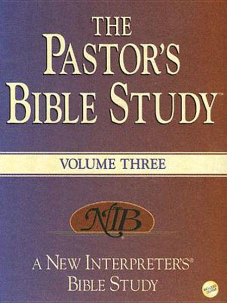 The Pastors Bible Study, Vol. 3 cover