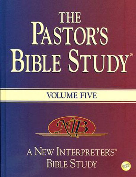 The Pastor's Bible Study: 5 cover