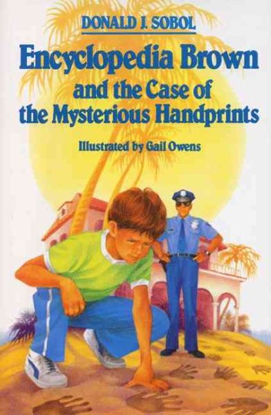 Encyclopedia Brown and the Case of the Mysterious Handprints cover