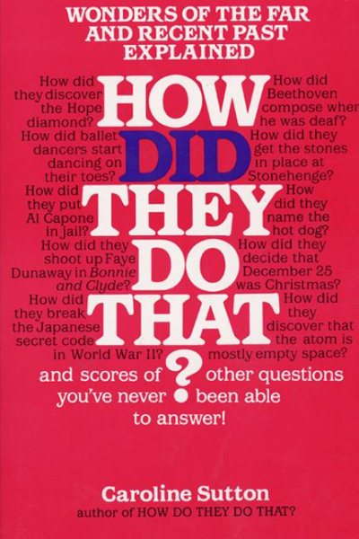 How Did They Do That? cover